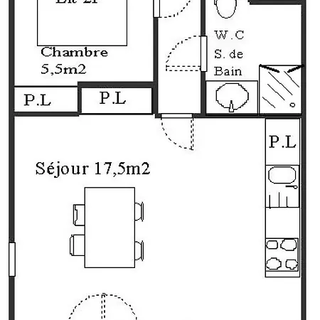 דירה Fleurs - Les Fleurs - Fle 127 Mae-1103