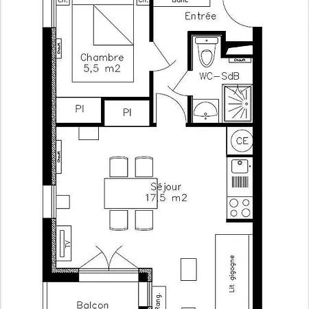 Fleurs - Les Fleurs - Fle 127 Mae-1103 Apartament Aussois